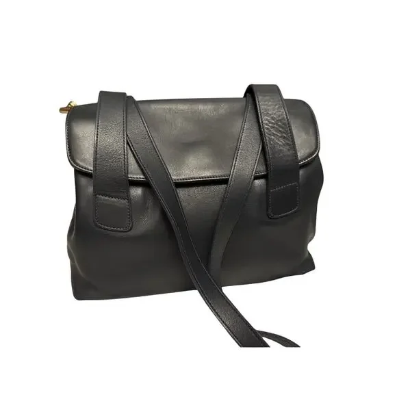 Vintage Coach Riverside Navy Glove Tanned Leather RARE - Picture 9 of 11